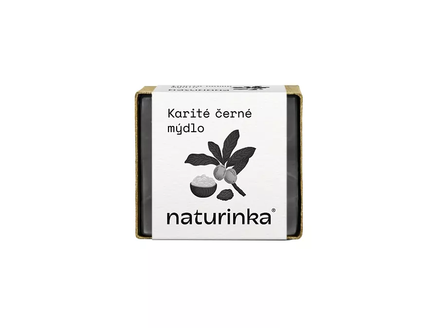 Karité černé mýdlo 50g