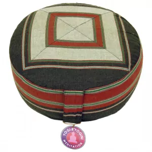 Meditační polštář - Vzorovaný