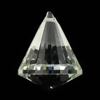 Dekorativní Feng Shui krystal - kužel, 4,2x5,3cm