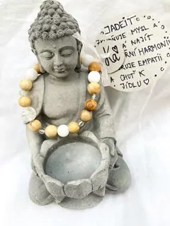 Palo santo / Jadeit / Křišťál