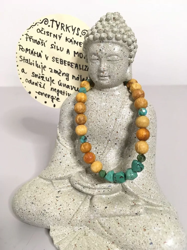 Palo santo / Tyrkys / Chryzokol