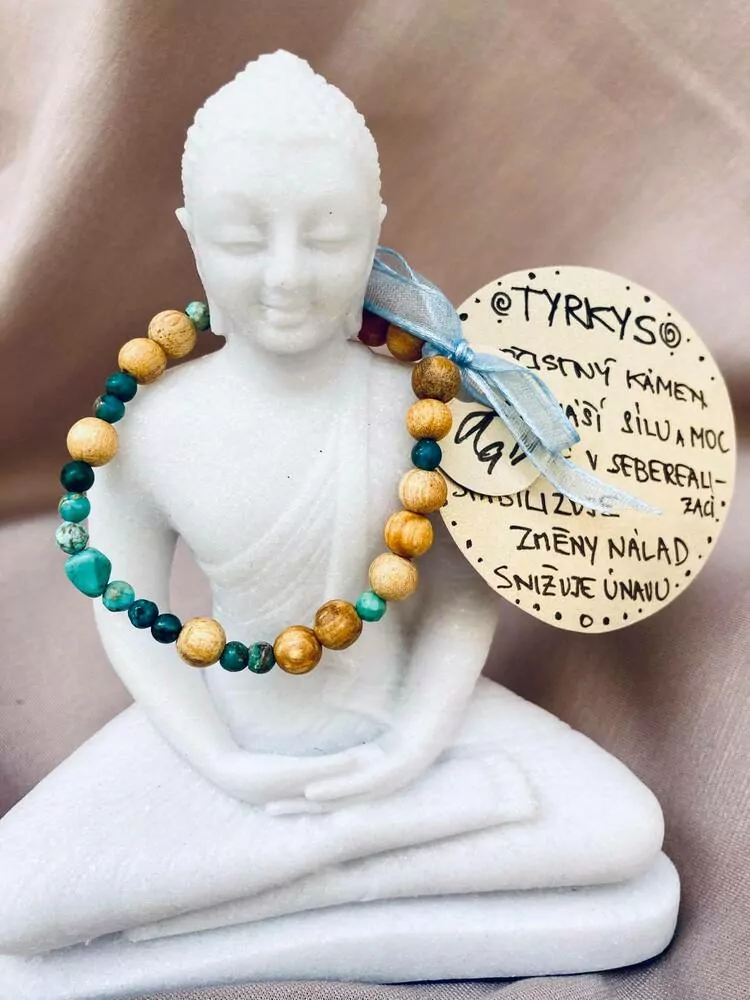 Palo santo / Tyrkys / Chryzokol