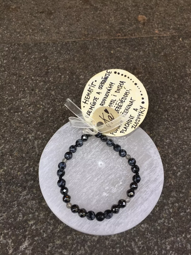 Hematit / Obsidián / Labradorit