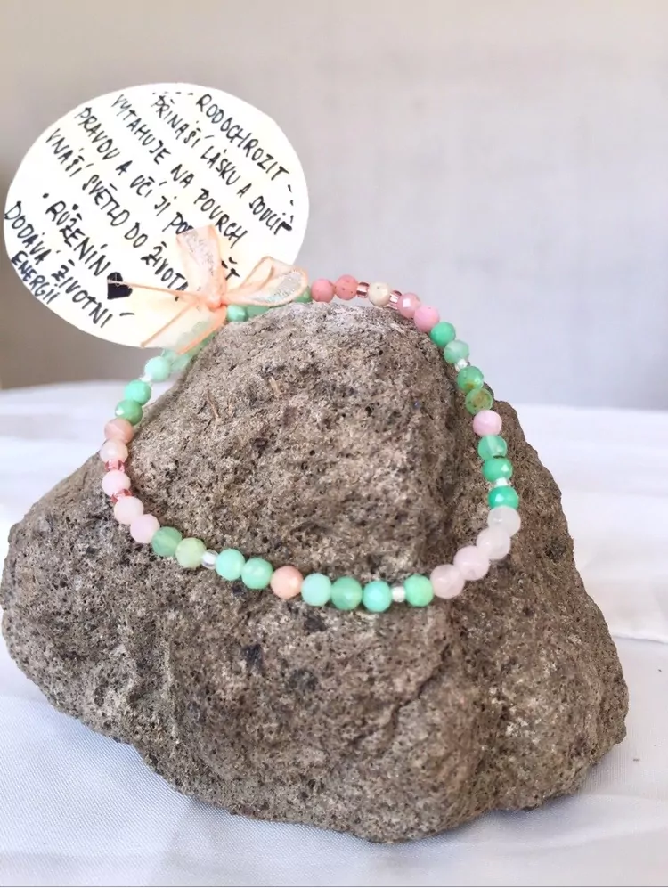 Chryzopras / Rodochrozit / Růženín