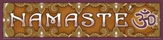 Nálepka NAMASTÉ