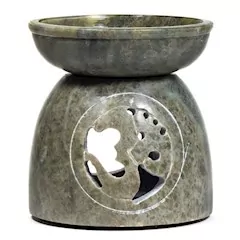 Aromalampa "OhM" šedý Mastek