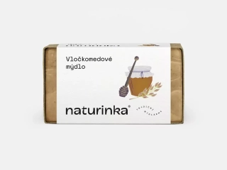 Vločkomedové mýdlo 110g