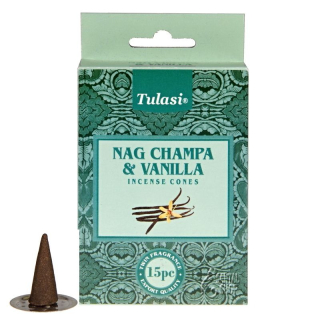 Vonné jehlánky "Tulasi" NAG CHAMPA & VANILLA