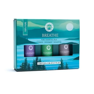 Breathe- Sada esenciálních olejů pro aromaterapii