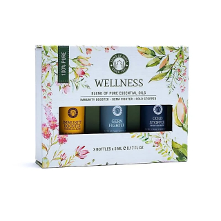 Wellness - Sada esenciálních olejů pro aromaterapii