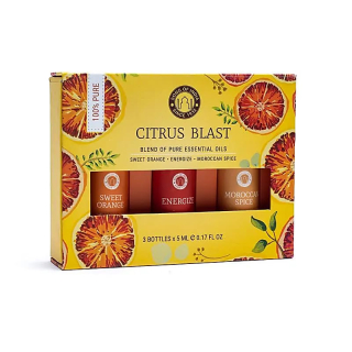 Citrus blast - Sada esenciálních olejů pro aromaterapii