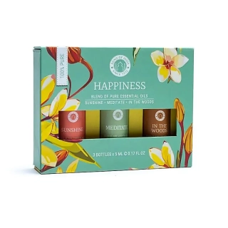 Happiness - - Sada esenciálních olejů pro aromaterapii