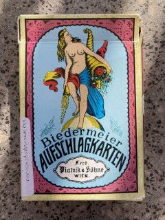 Biedermeier aufschlagkarten