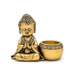 Buddha - svícen - napravo