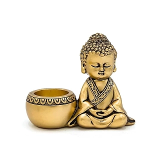 Buddha - svícen - nalevo